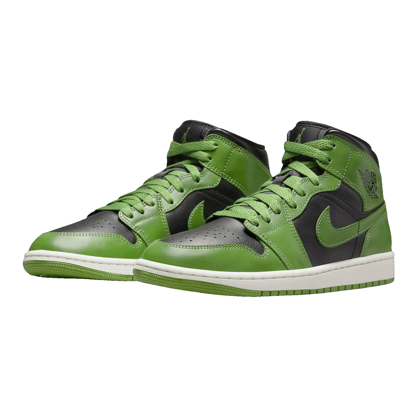 Nike Air Jordan 1 Mid Altitude Green (W) Side