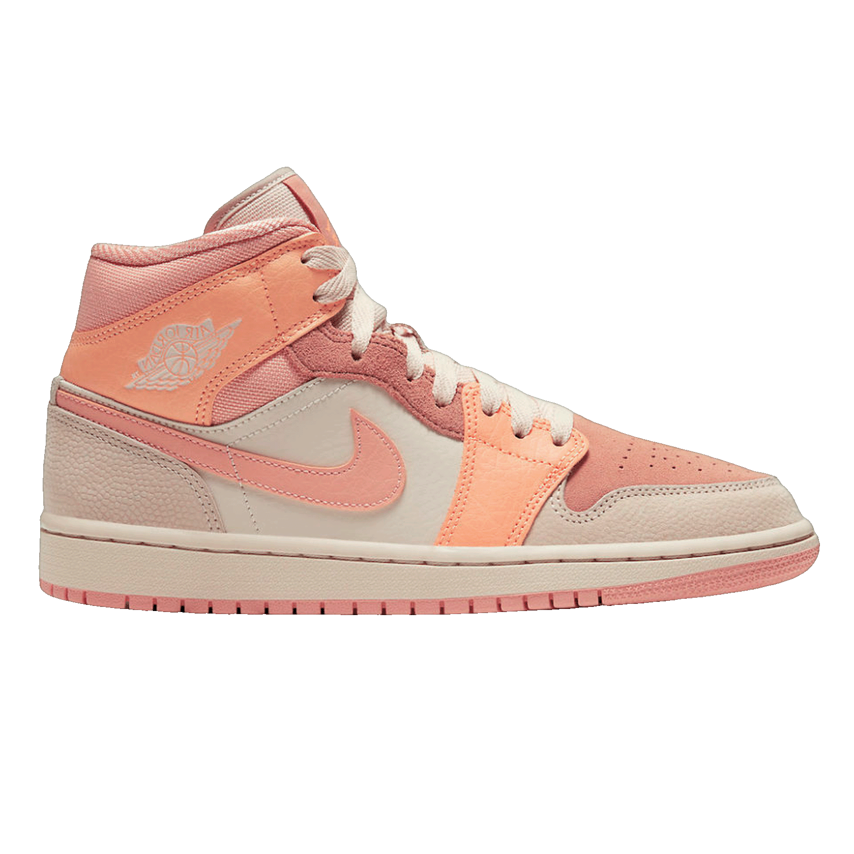 Nike Air Jordan 1 Mid Apricot Orange (W)