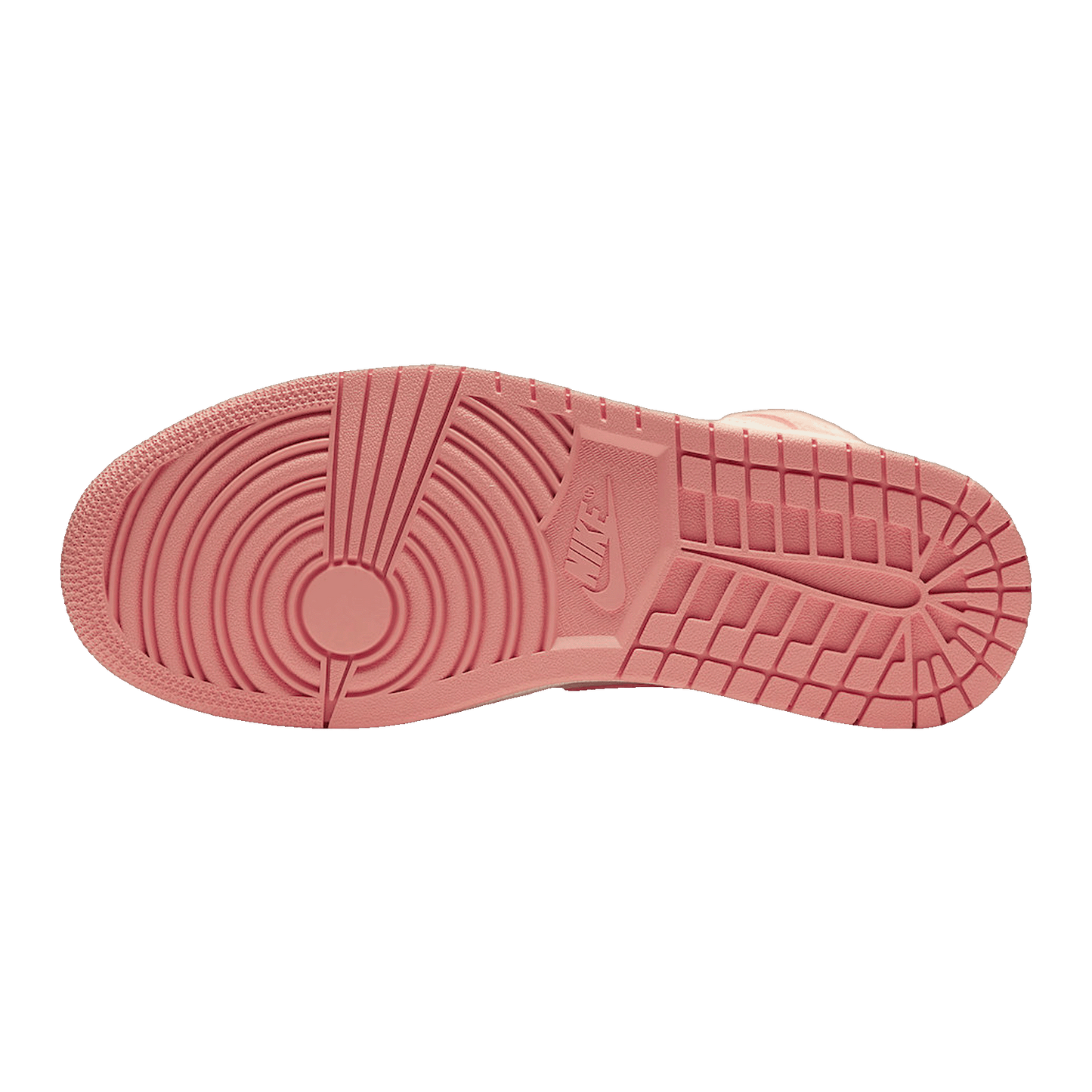 Nike Air Jordan 1 Mid Apricot Orange (W) Sohle