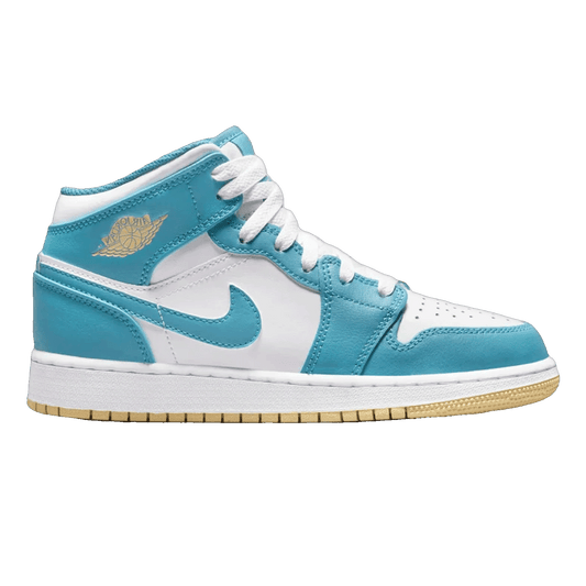 Nike Air Jordan 1 Mid Aquatone (GS)