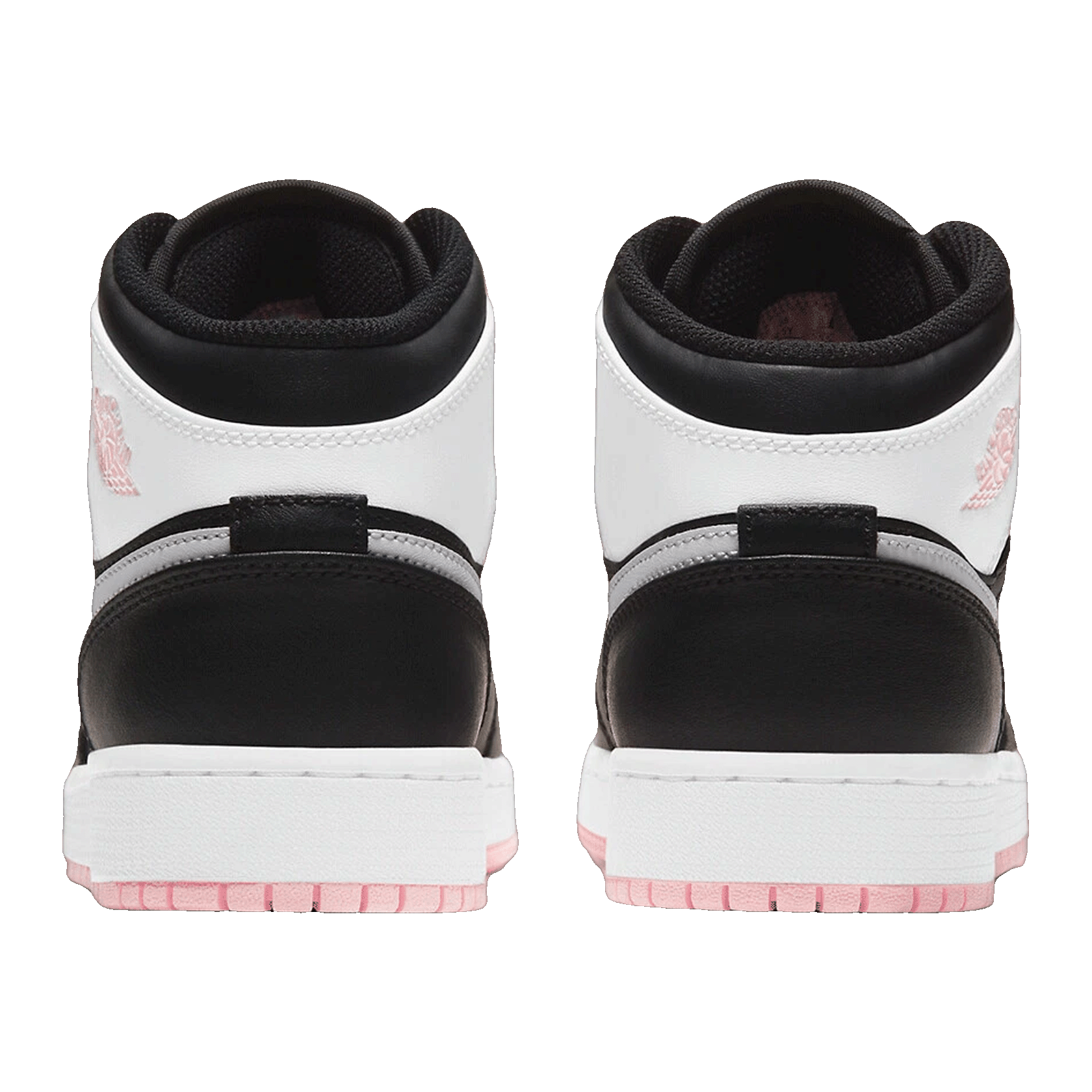 Nike Air Jordan 1 Mid Arctic Pink Black (GS) Back