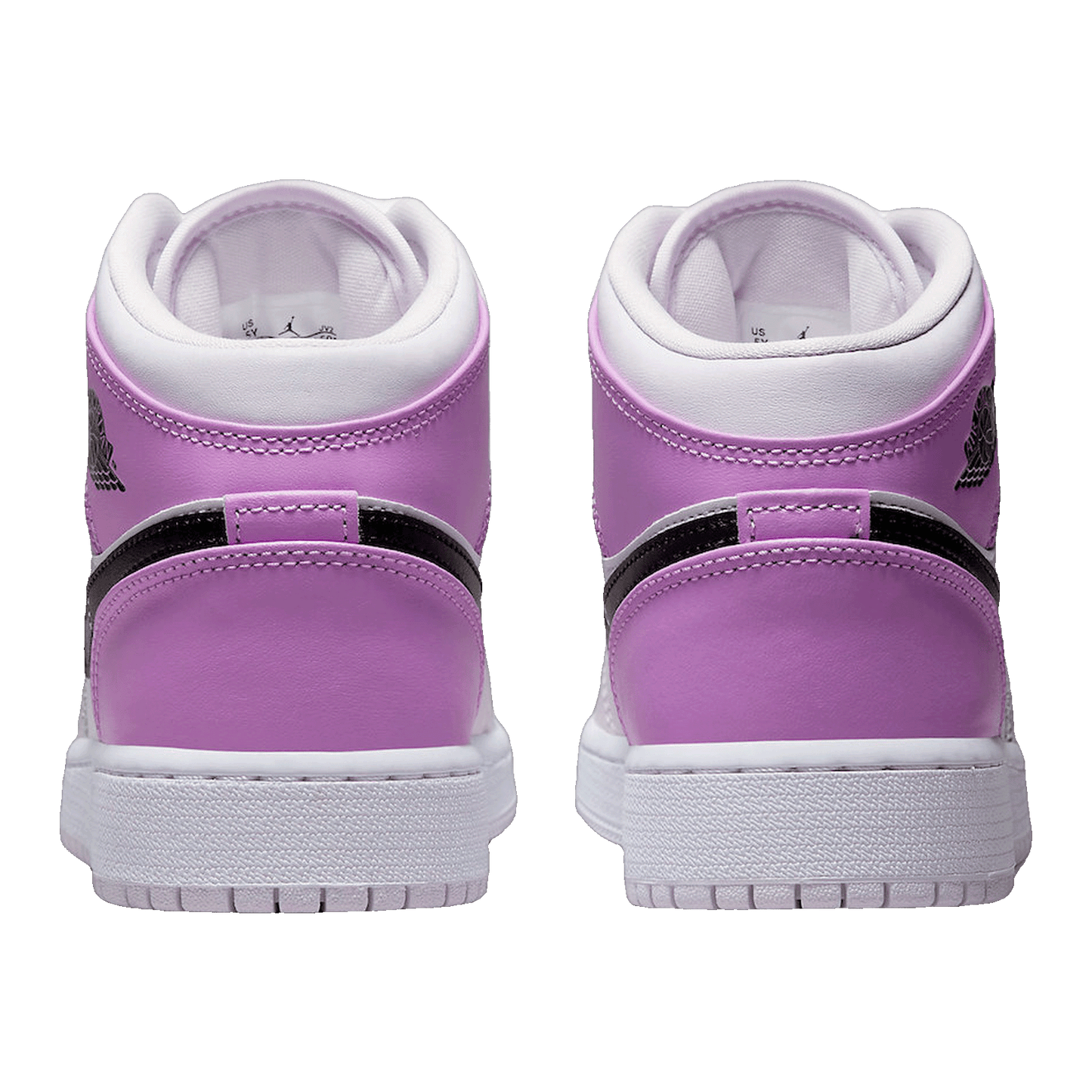 Nike Air Jordan 1 Mid Barely Grape (GS) Back