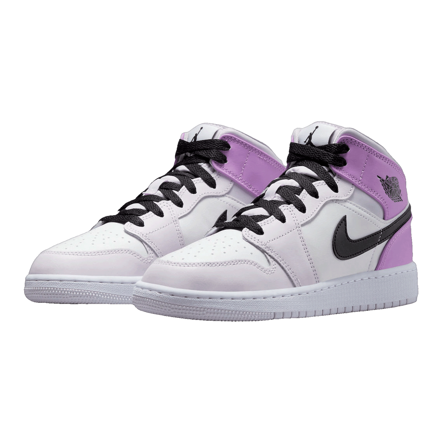 Nike Air Jordan 1 Mid Barely Grape (GS) Side