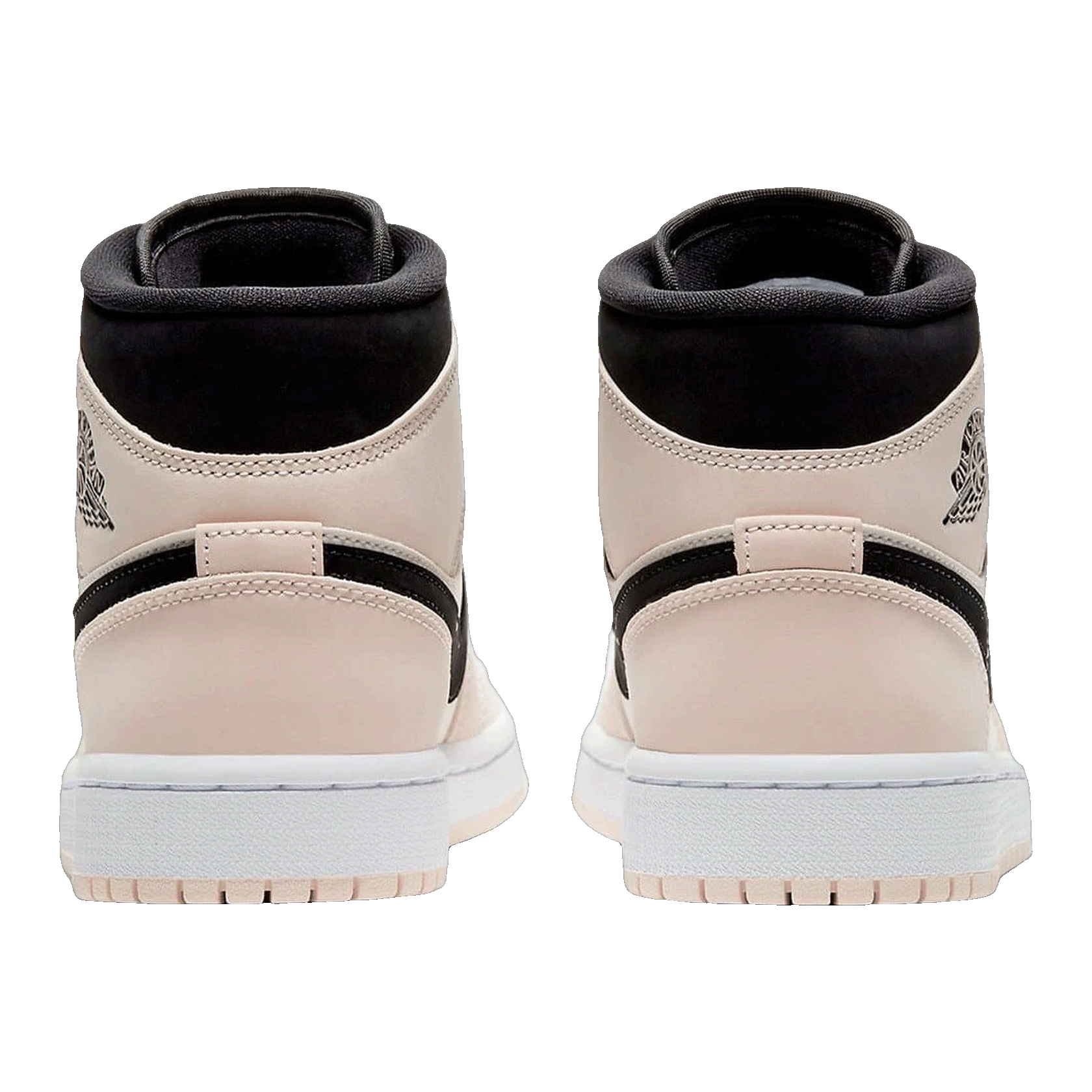 Nike Air Jordan 1 Mid Barely Orange (W) Back