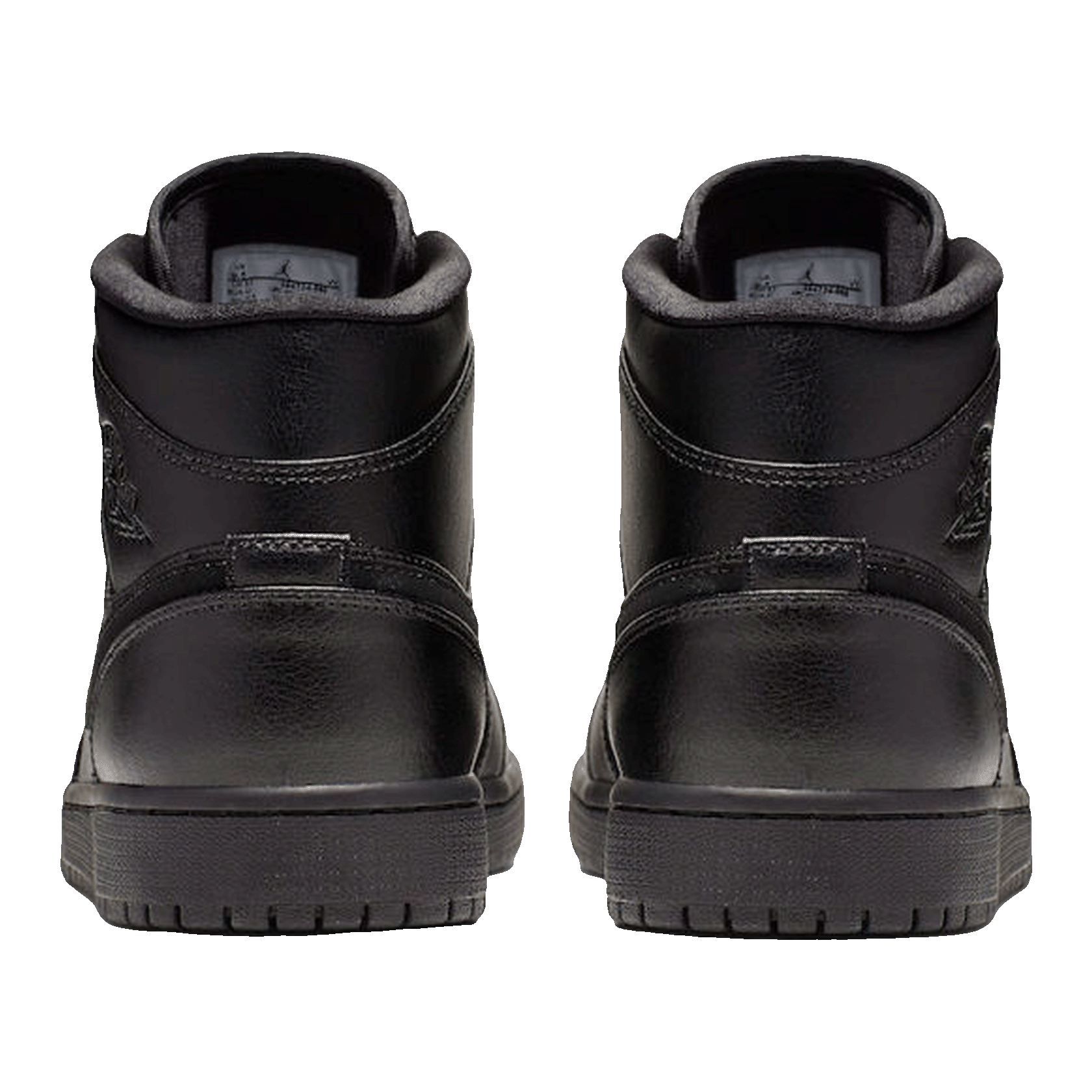 Nike Air Jordan 1 Mid Black Back