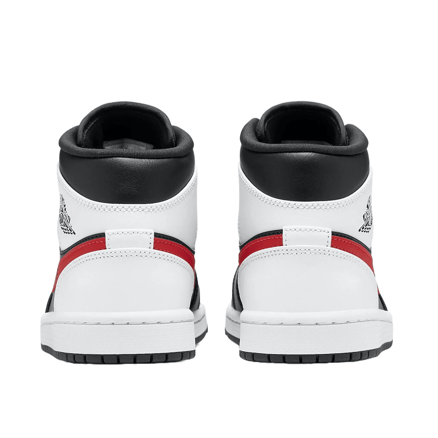 Nike Air Jordan 1 Mid Black Chile Red White