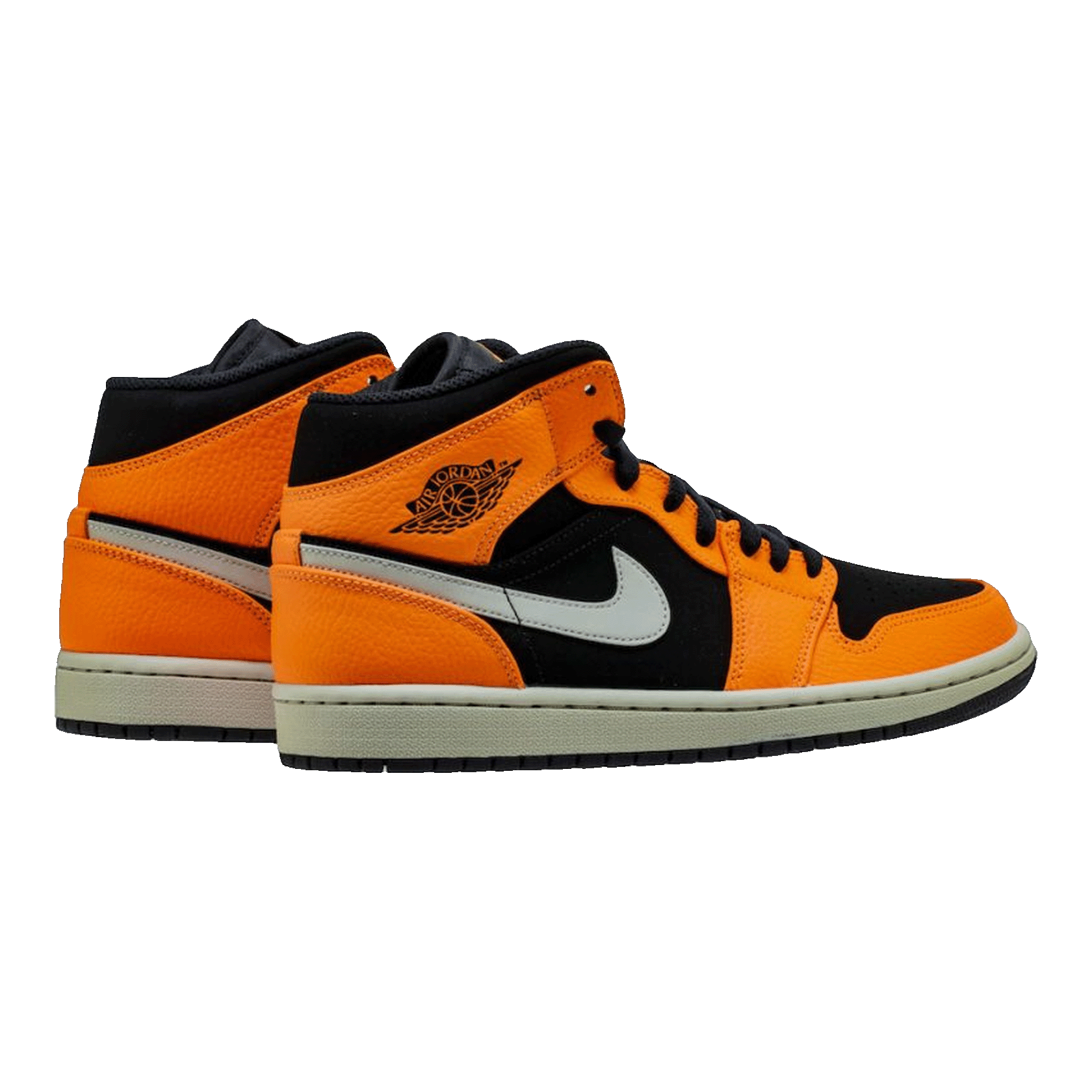 Nike Air Jordan 1 Mid Black Cone Back
