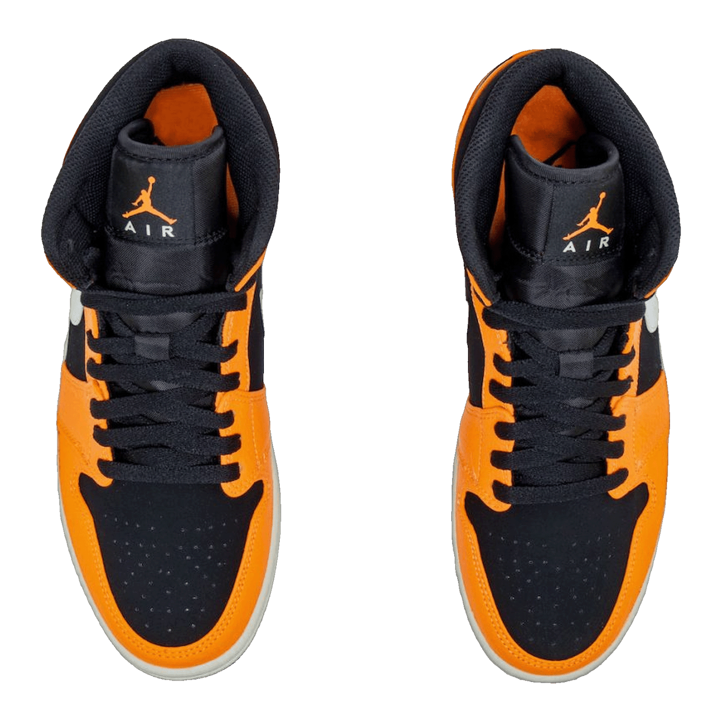 Nike Air Jordan 1 Mid Black Cone Oben