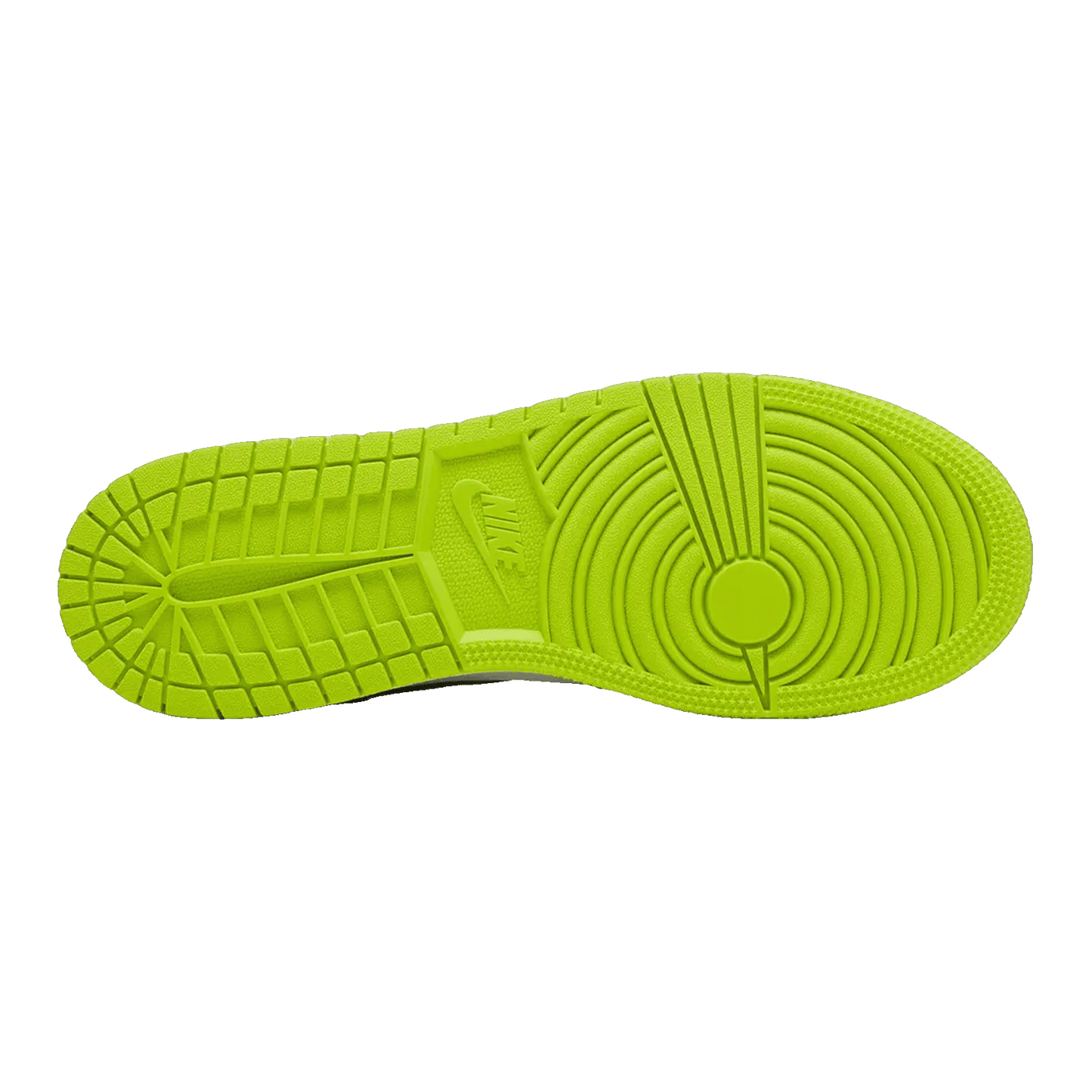 Nike Air Jordan 1 Mid Black Cyber Mystic Green (GS) Sohle