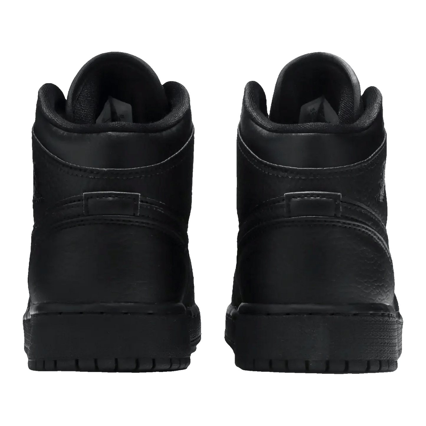 Nike Air Jordan 1 Mid Black (GS) Back