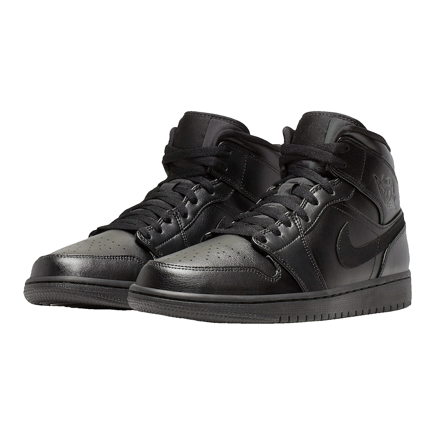 Nike Air Jordan 1 Mid Black Side