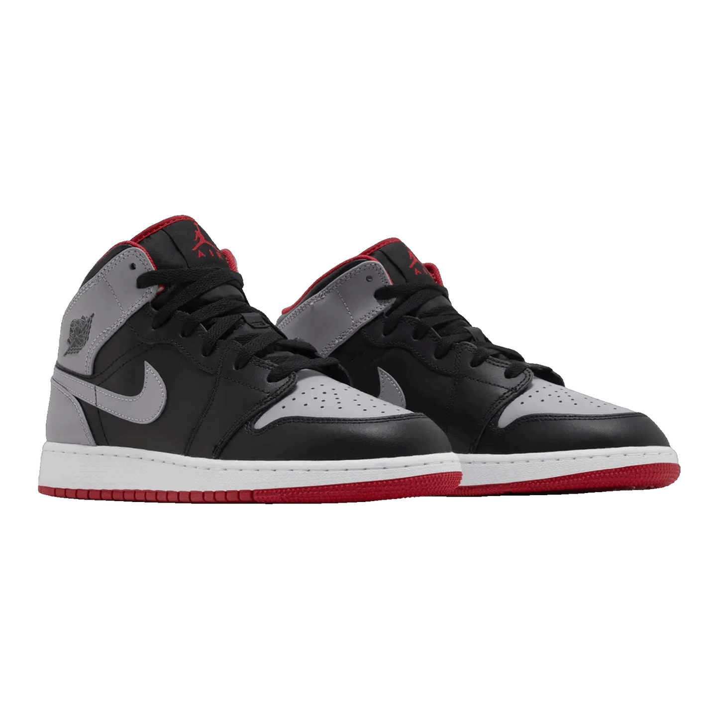 Nike Air Jordan 1 Mid Bred Shadow (GS) Side
