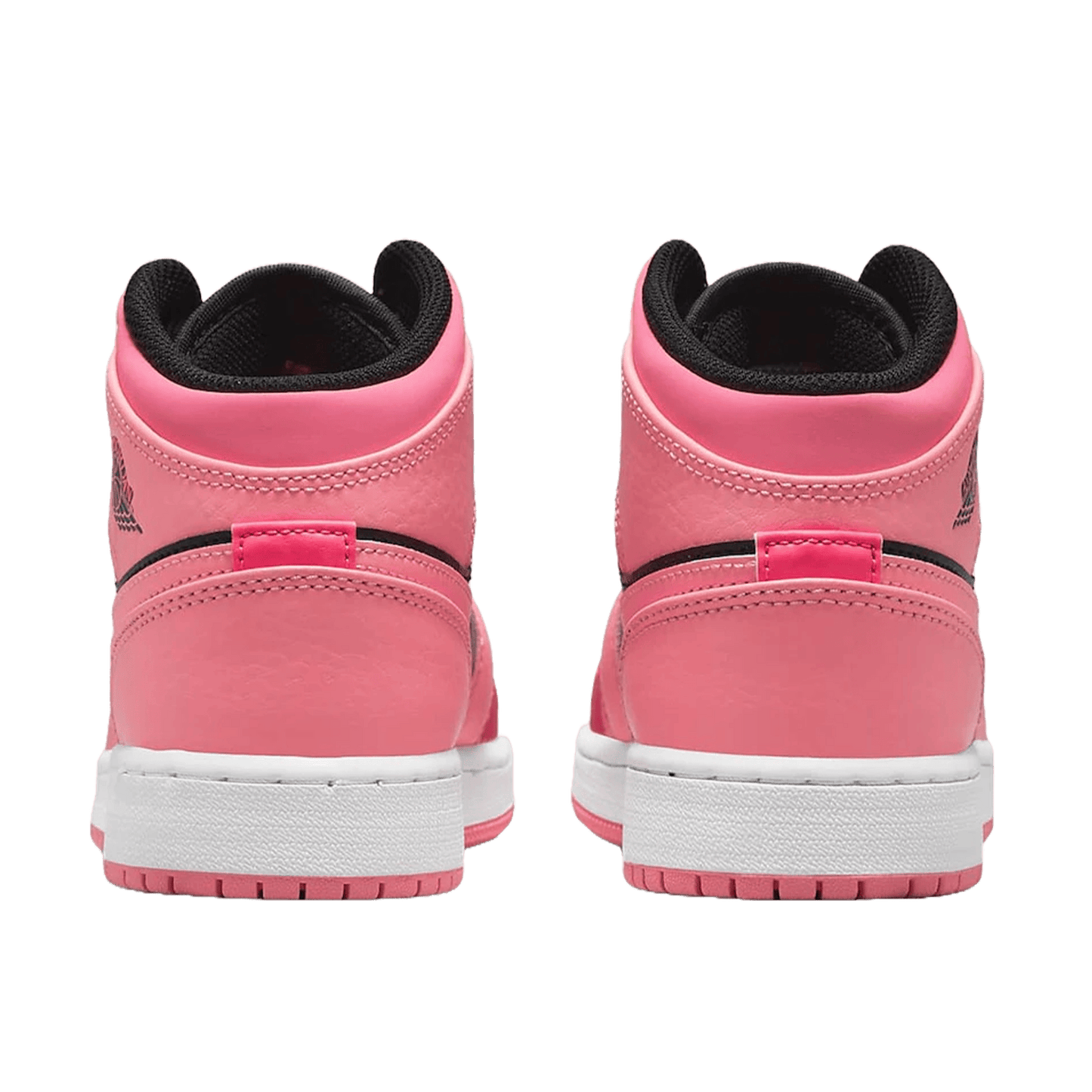 Nike Air Jordan 1 Mid Coral Chalk (GS) Back
