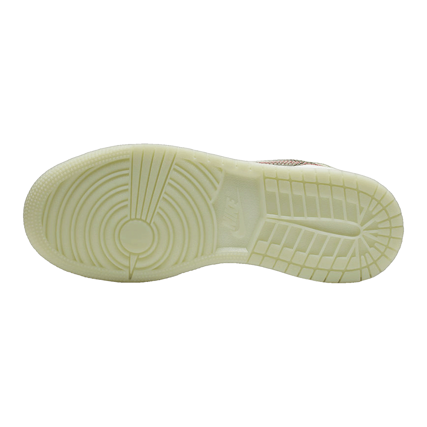 Nike Air Jordan 1 Mid Glow-In-The-Dark (GS) Sohle