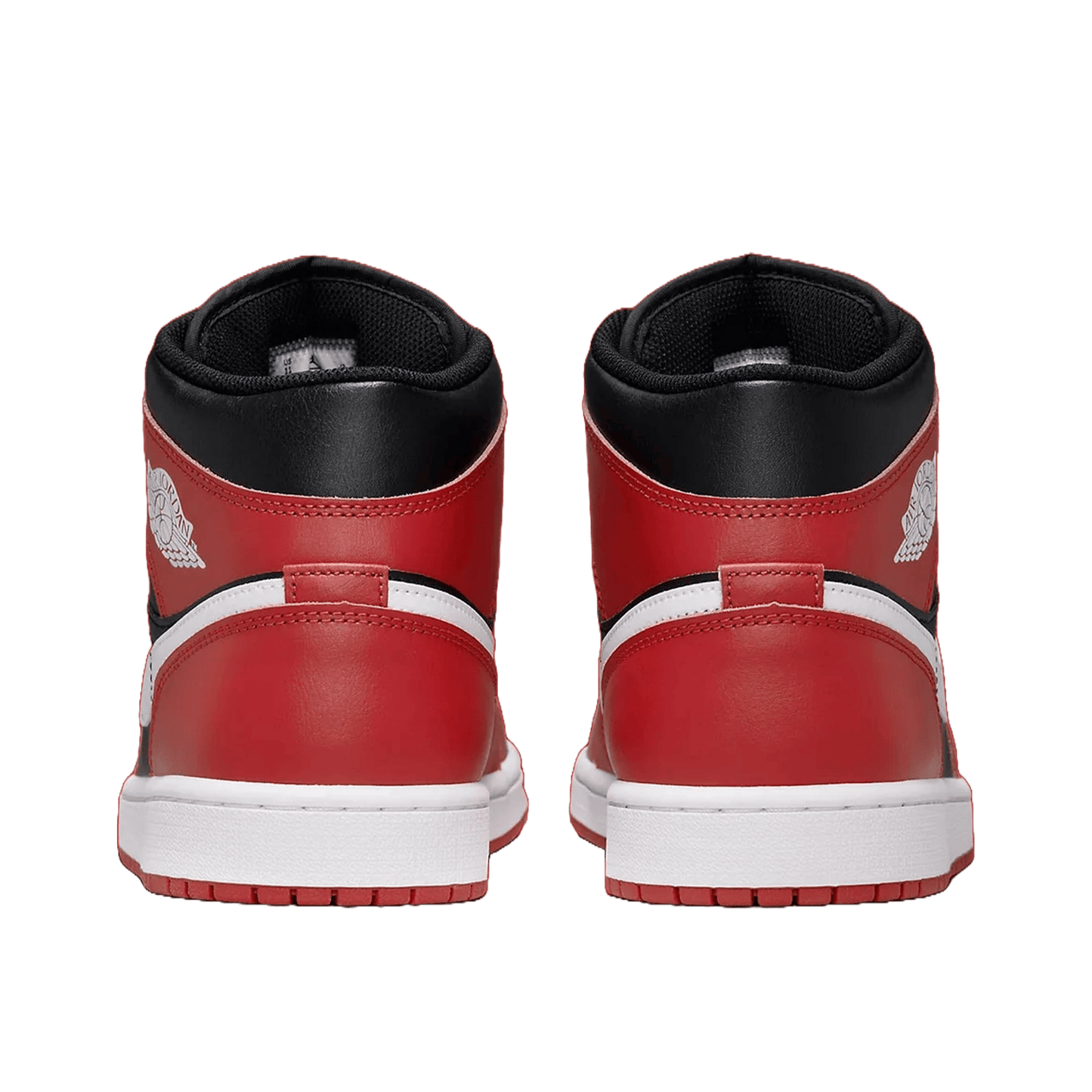 Nike Air Jordan 1 Mid Gym Red Black White (2024) Back