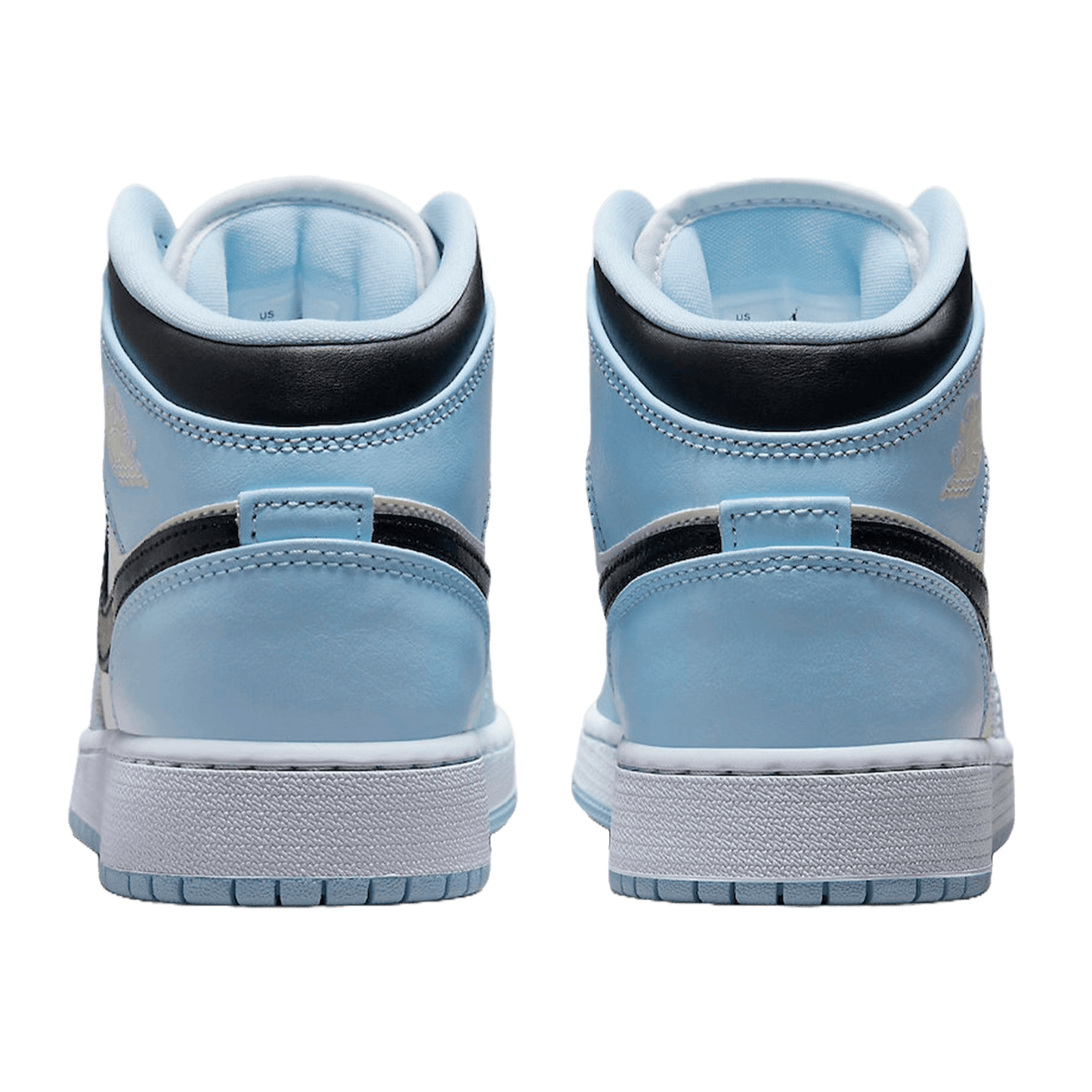 Nike Air Jordan 1 Mid Ice Blue (2022) (GS) Back