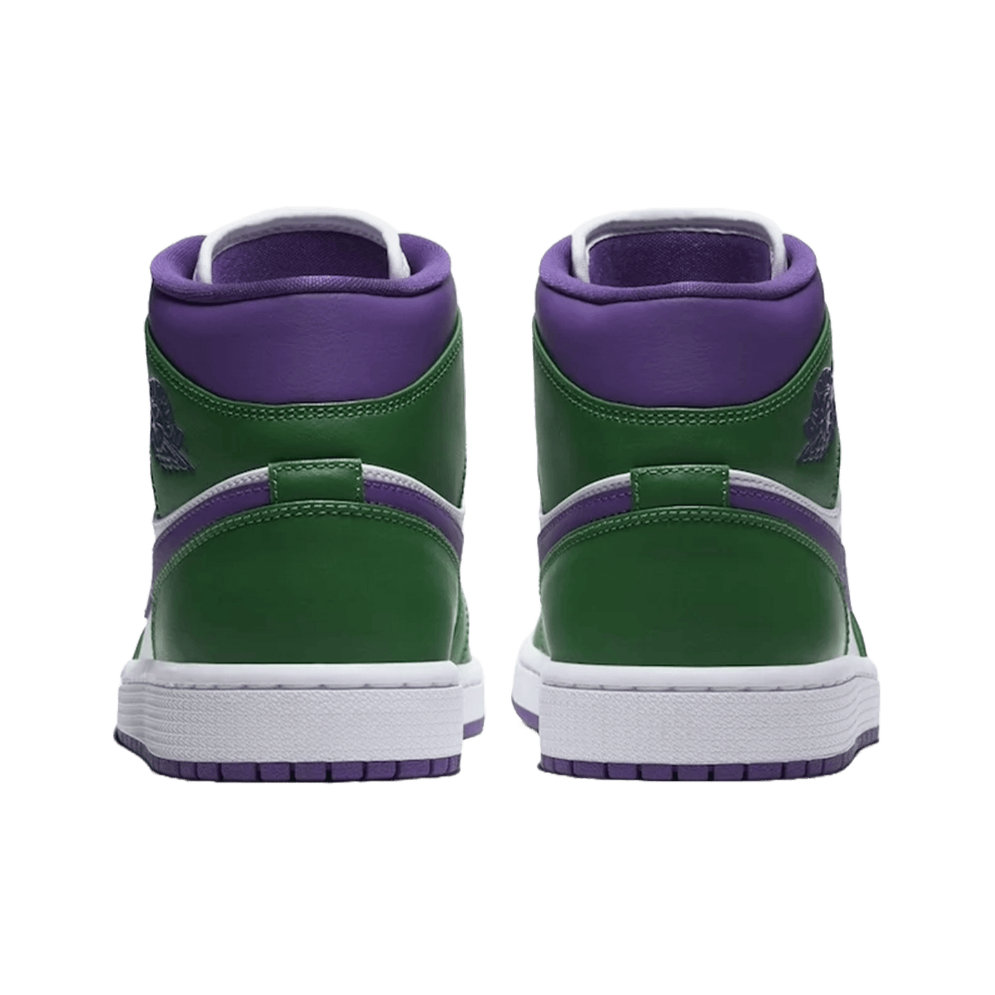 Nike Air Jordan 1 Mid Incredible Hulk (GS) Back