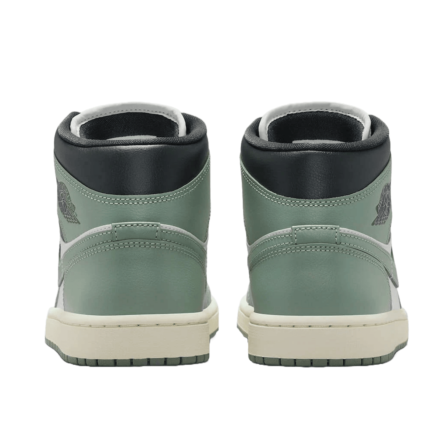 Nike Air Jordan 1 Mid Jade Smoke (W) Back