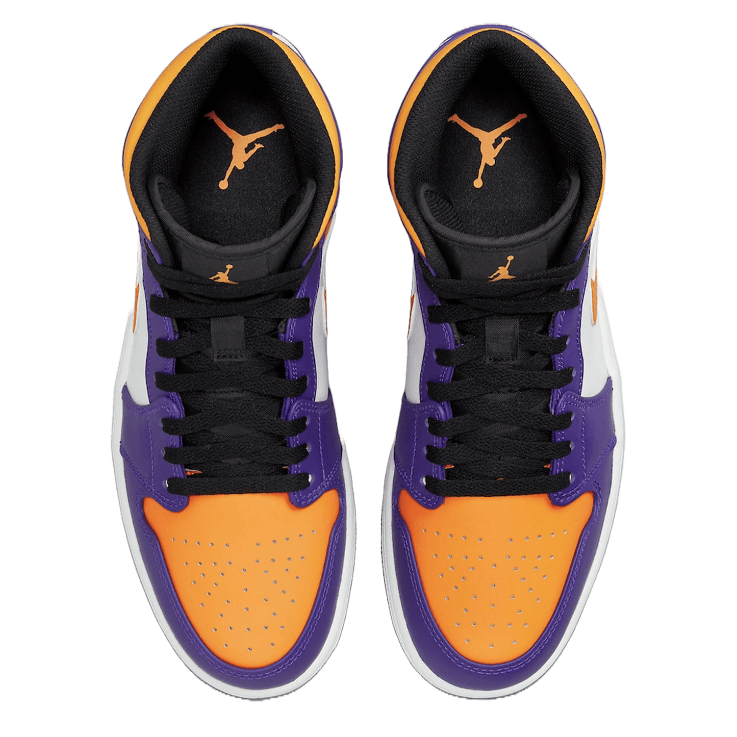 Nike Air Jordan 1 Mid Lakers (2022) Oben