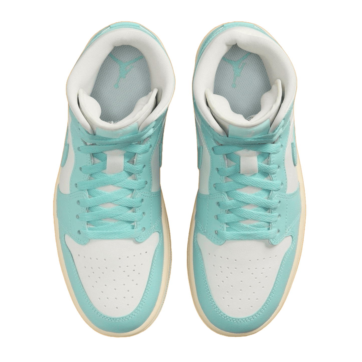 Nike Air Jordan 1 Mid Light Dew (W) Oben