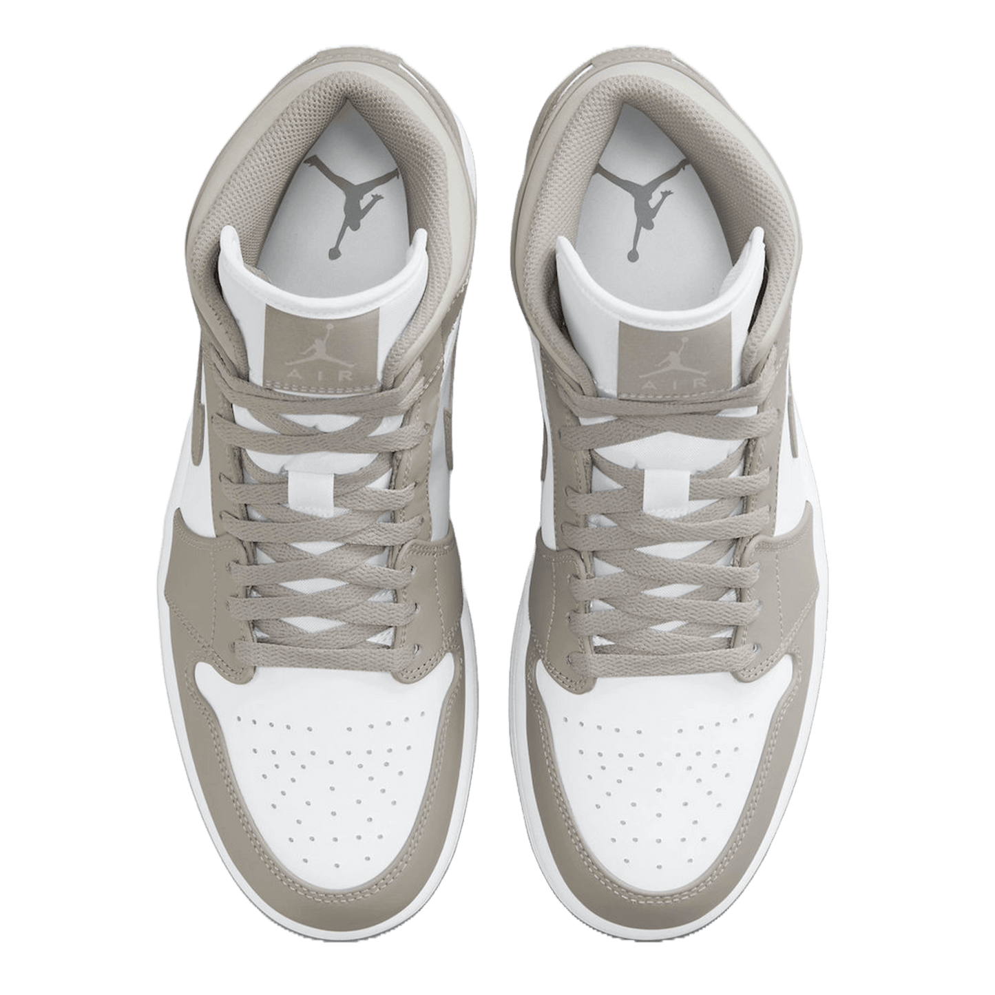 Nike Air Jordan 1 Mid Linen Oben