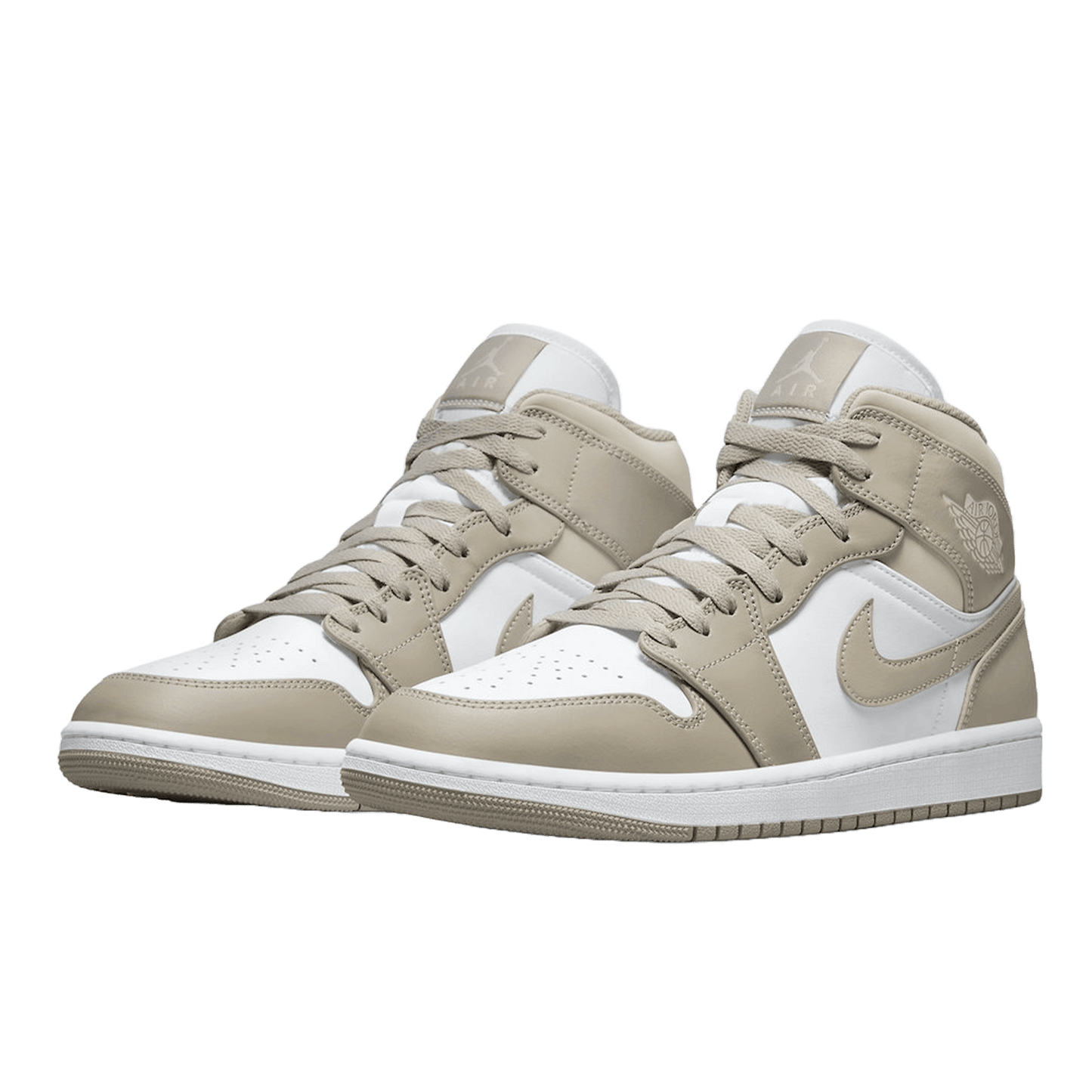 Nike Air Jordan 1 Mid Linen Side