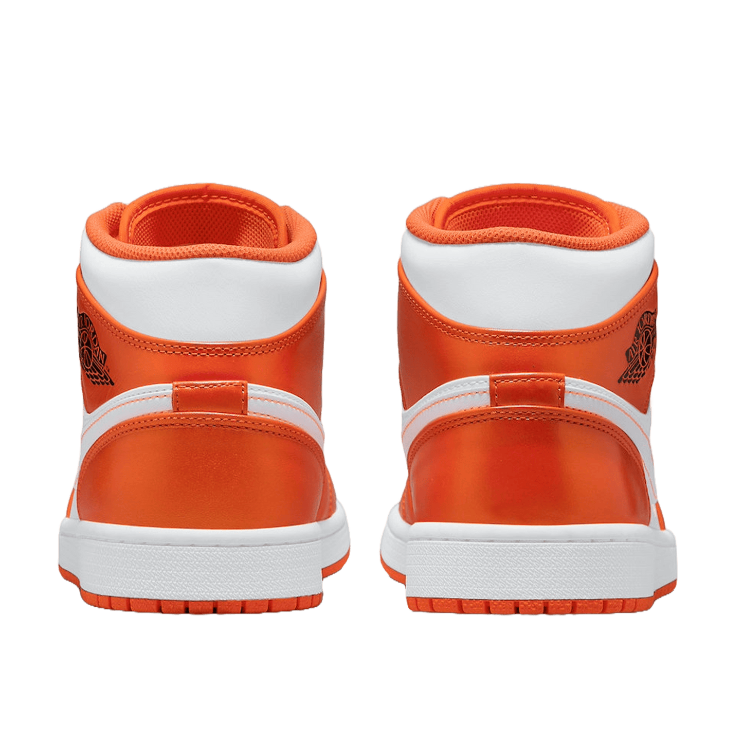 Nike Air Jordan 1 Mid Metallic Orange Back