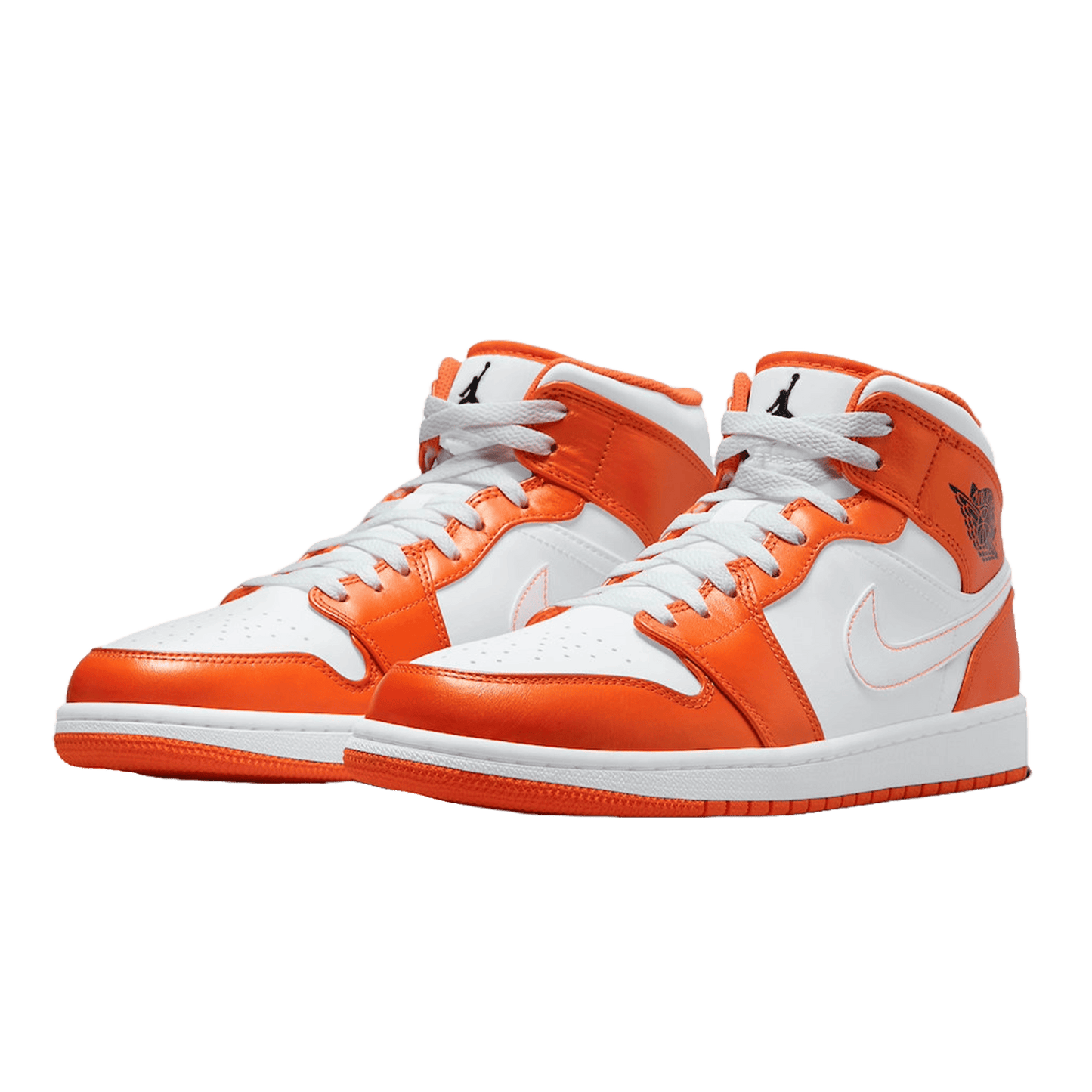 Nike Air Jordan 1 Mid Metallic Orange Side