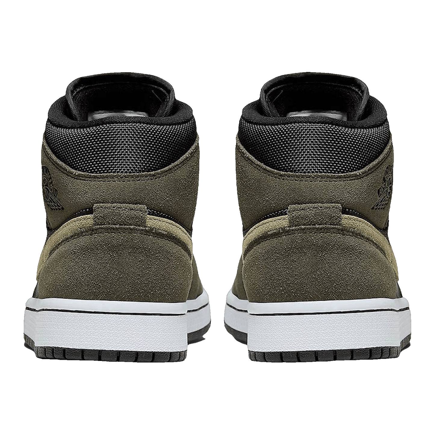 Nike Air Jordan 1 Mid Military Drab (W) Back
