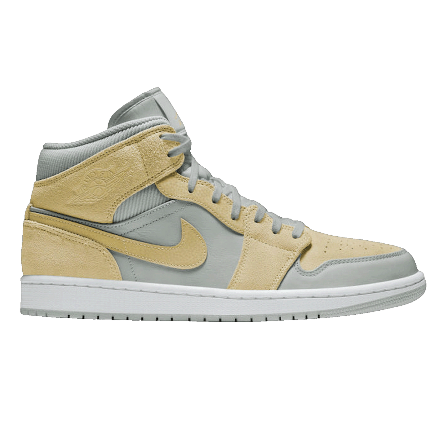 Nike Air Jordan 1 Mid Mixed Textures Yellow