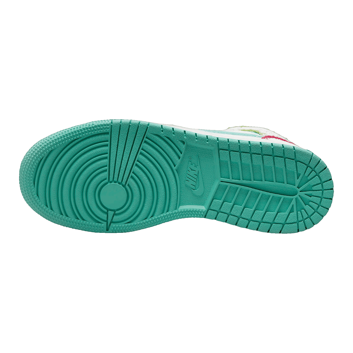 Nike Air Jordan 1 Mid Multi Knit (GS) Sohle