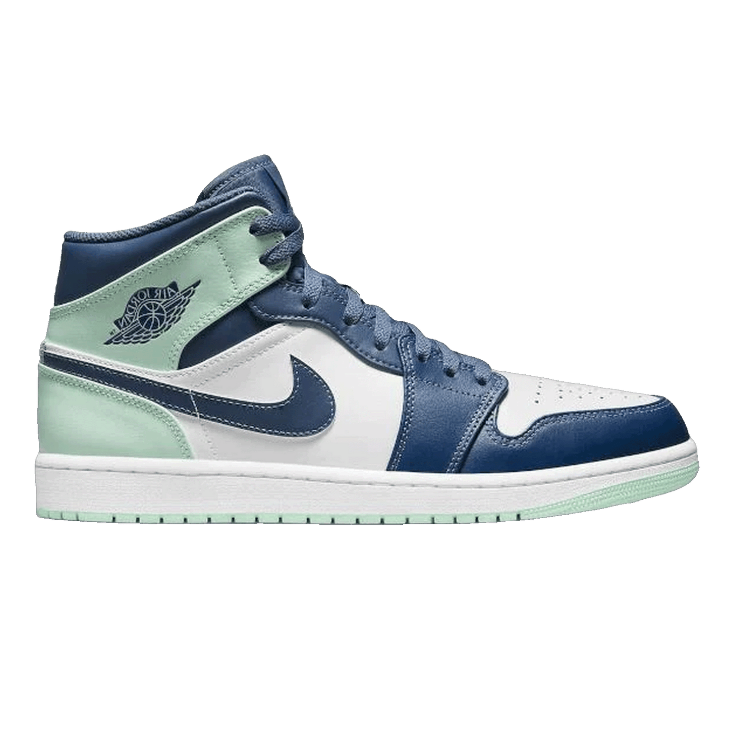 Nike Air Jordan 1 Mid Mystic Navy Mint Foam (GS)