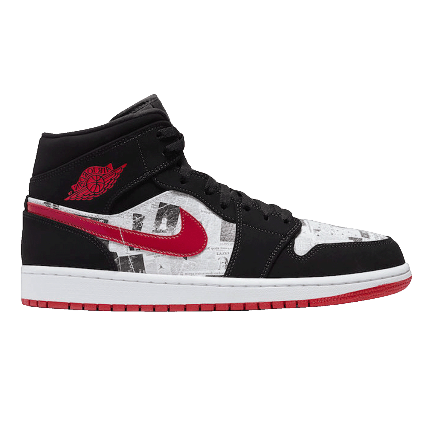 Nike Air Jordan 1 Mid Newspaper Air Times (GS)