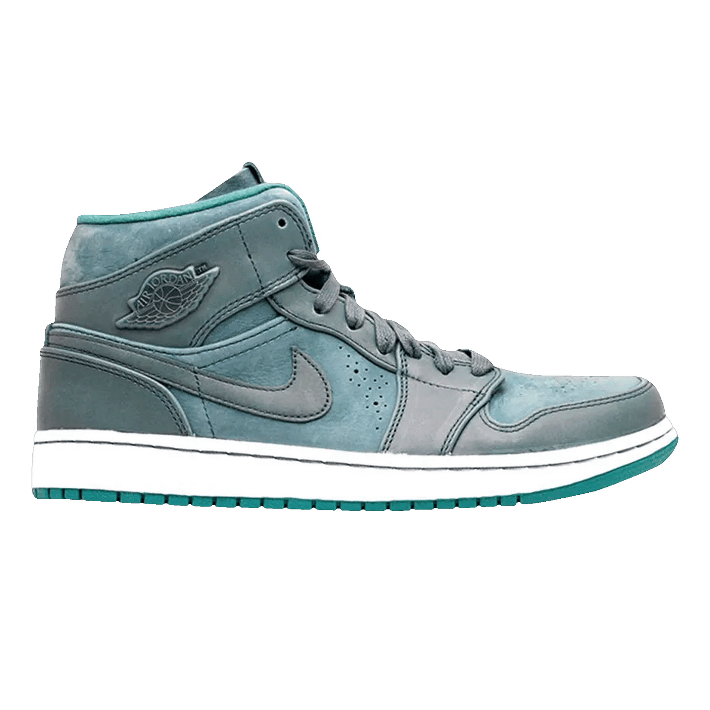Nike Air Jordan 1 Mid Nouveau Nght Shd Nght Shd-Lsh Tl White