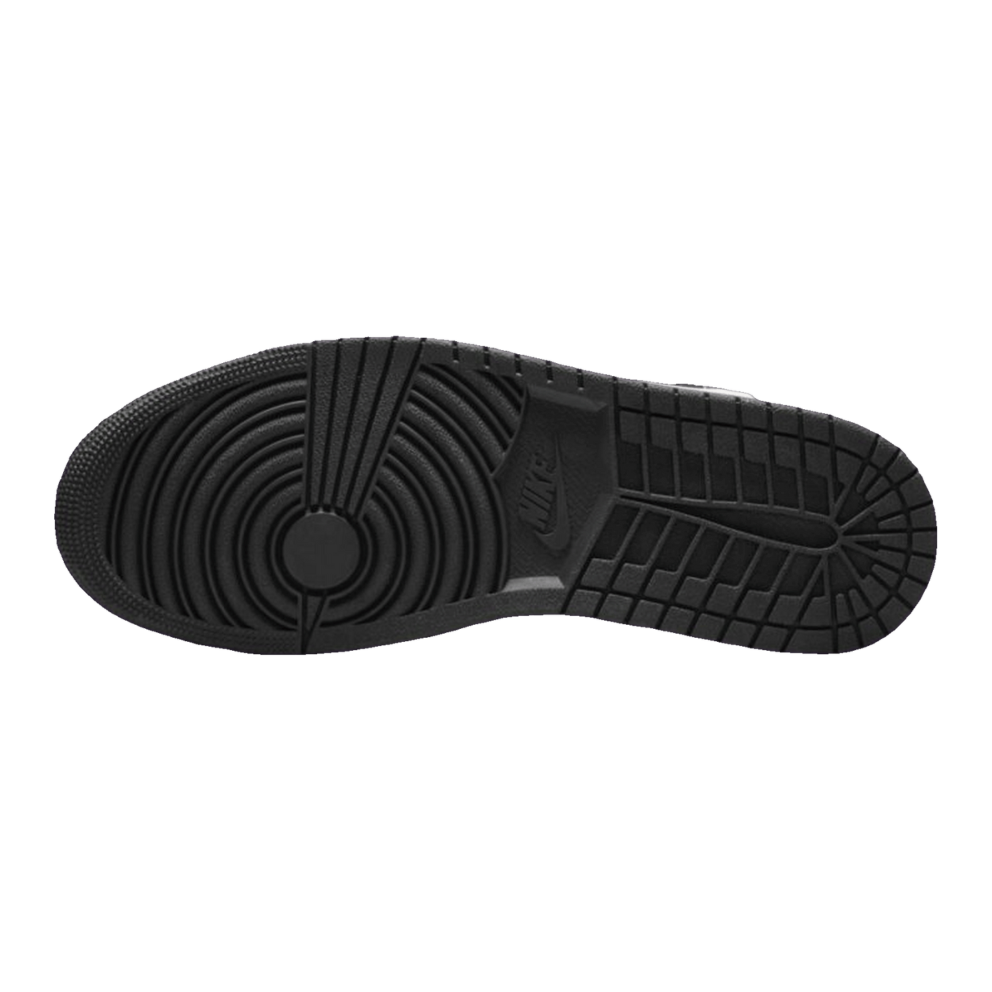 Nike Air Jordan 1 Mid Off Noir Toe Sohle