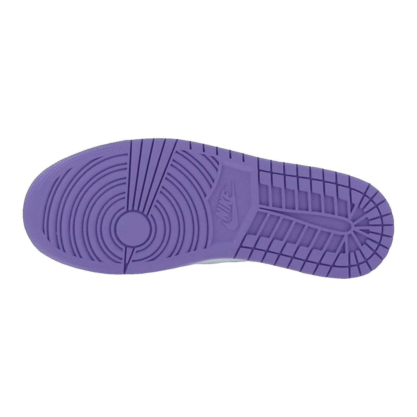 Nike Air Jordan 1 Mid Purple Aqua (GS) Sohle