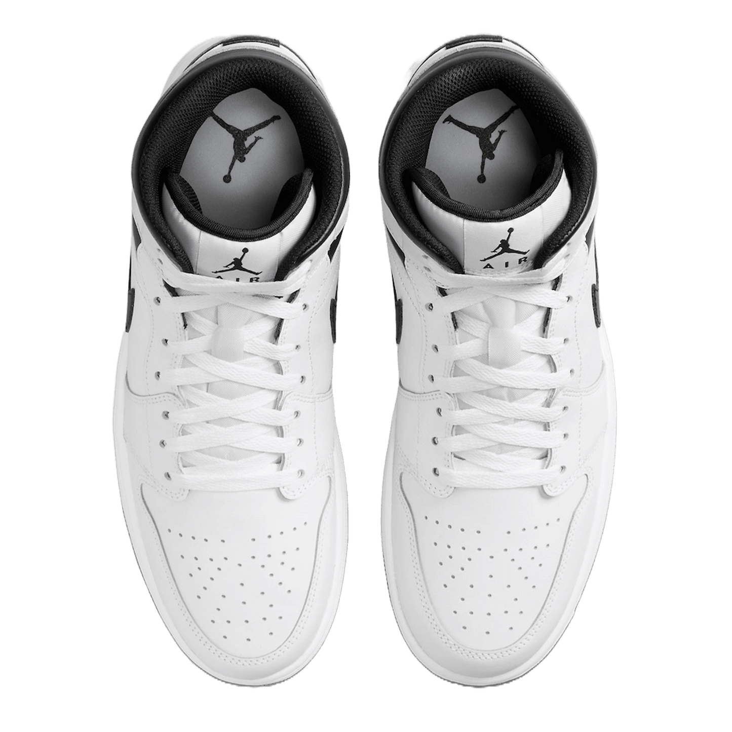 Nike Air Jordan 1 Mid Reverse Panda Oben