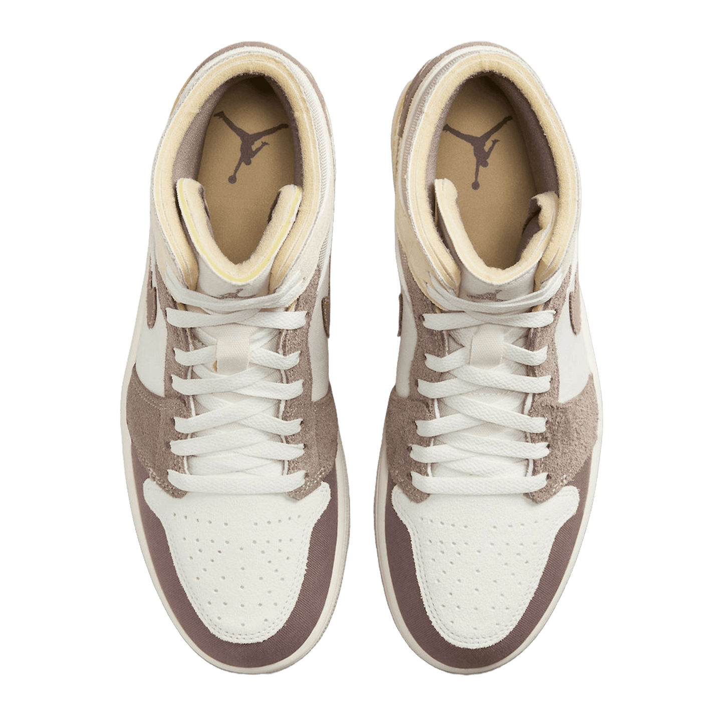 Nike Air Jordan 1 Mid SE Craft Taupe Haze (GS) Oben