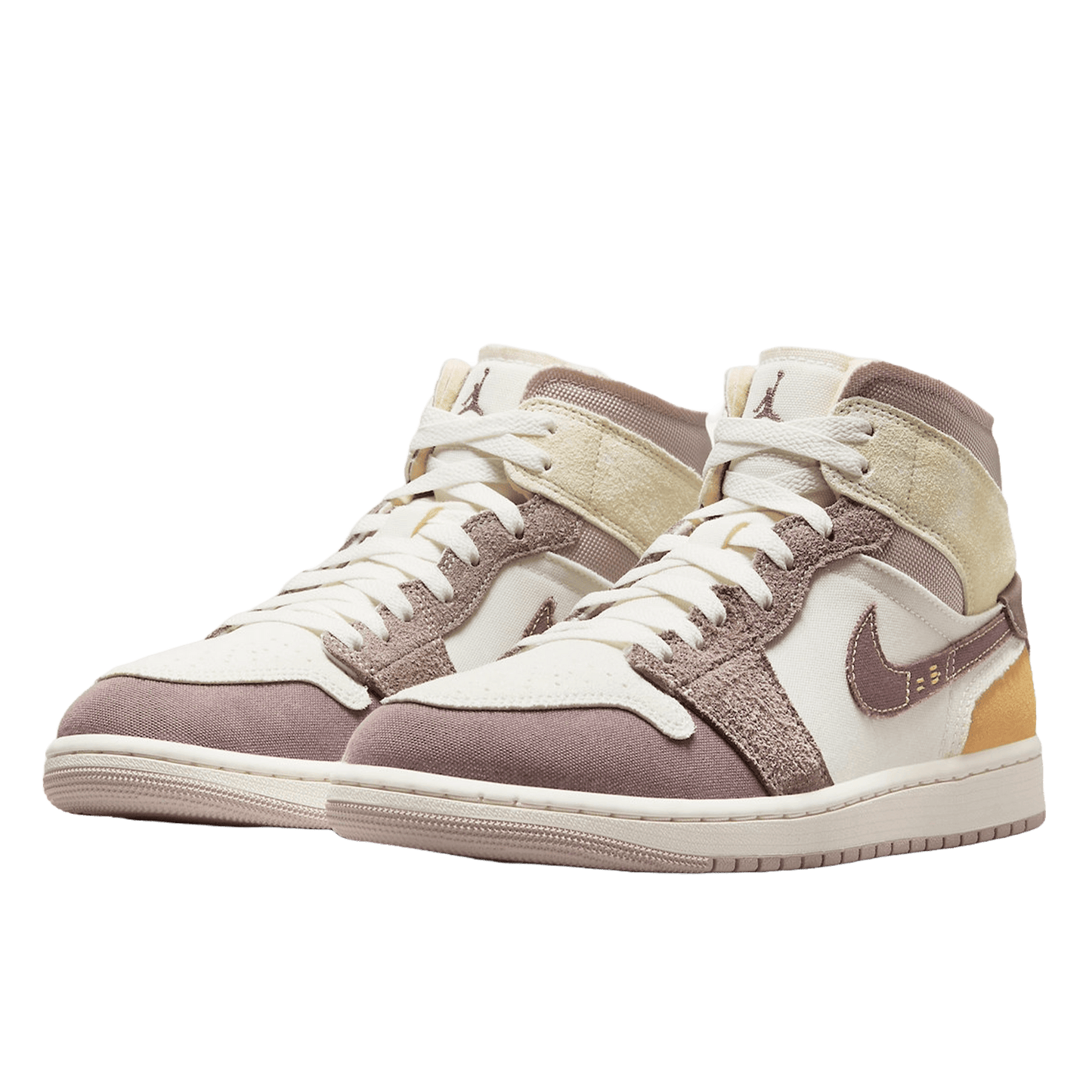 Nike Air Jordan 1 Mid SE Craft Taupe Haze (GS) Side