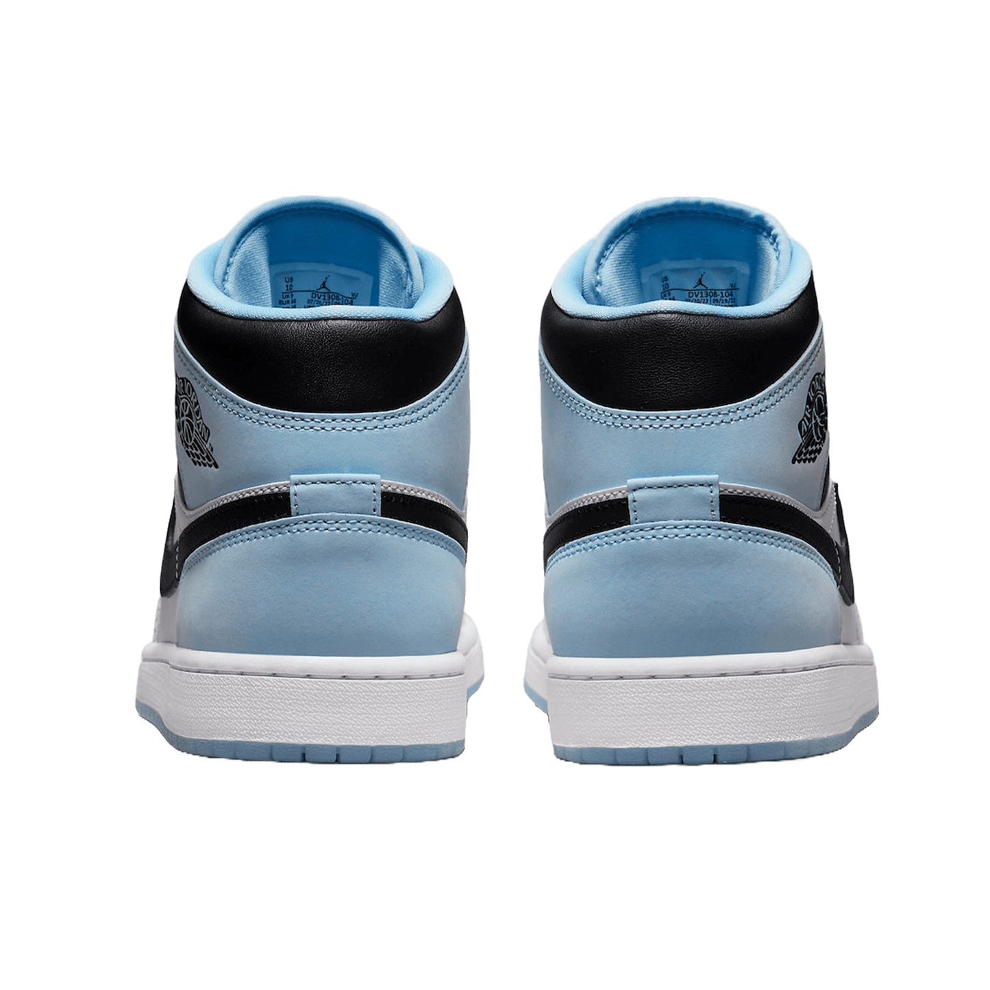 Nike Air Jordan 1 Mid SE Ice Blue (2023) Back