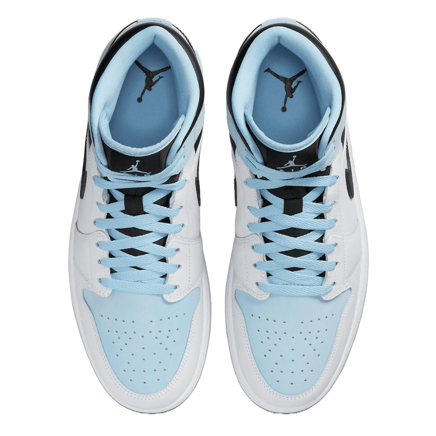 Nike Air Jordan 1 Mid SE Ice Blue (2023) Oben