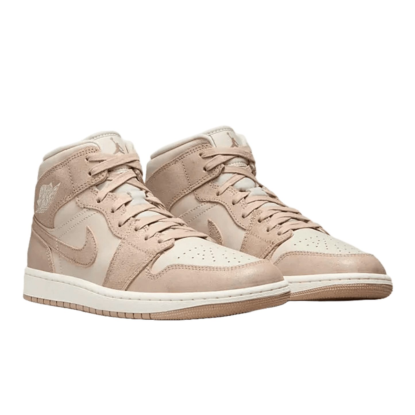 Nike Air Jordan 1 Mid SE Legend Light Brown (W) Side