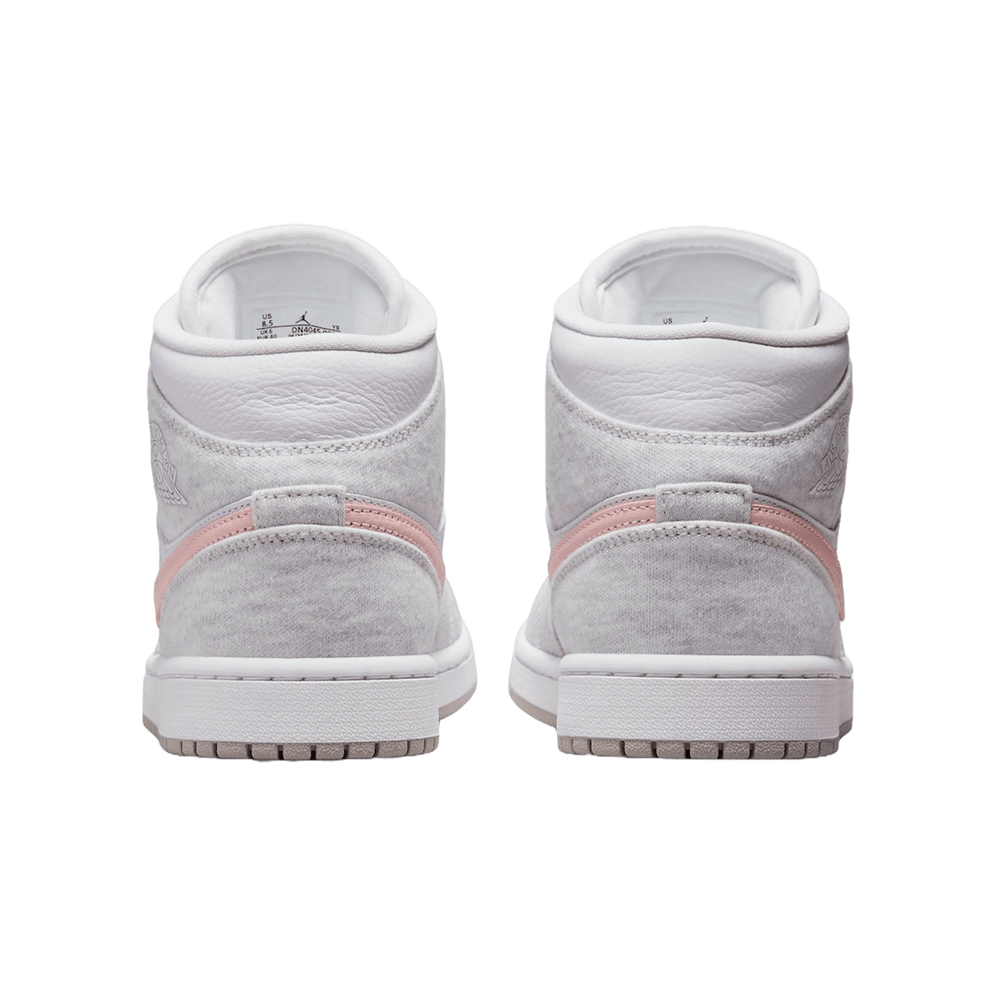 Nike Air Jordan 1 Mid SE Light Iron Ore (W) Back