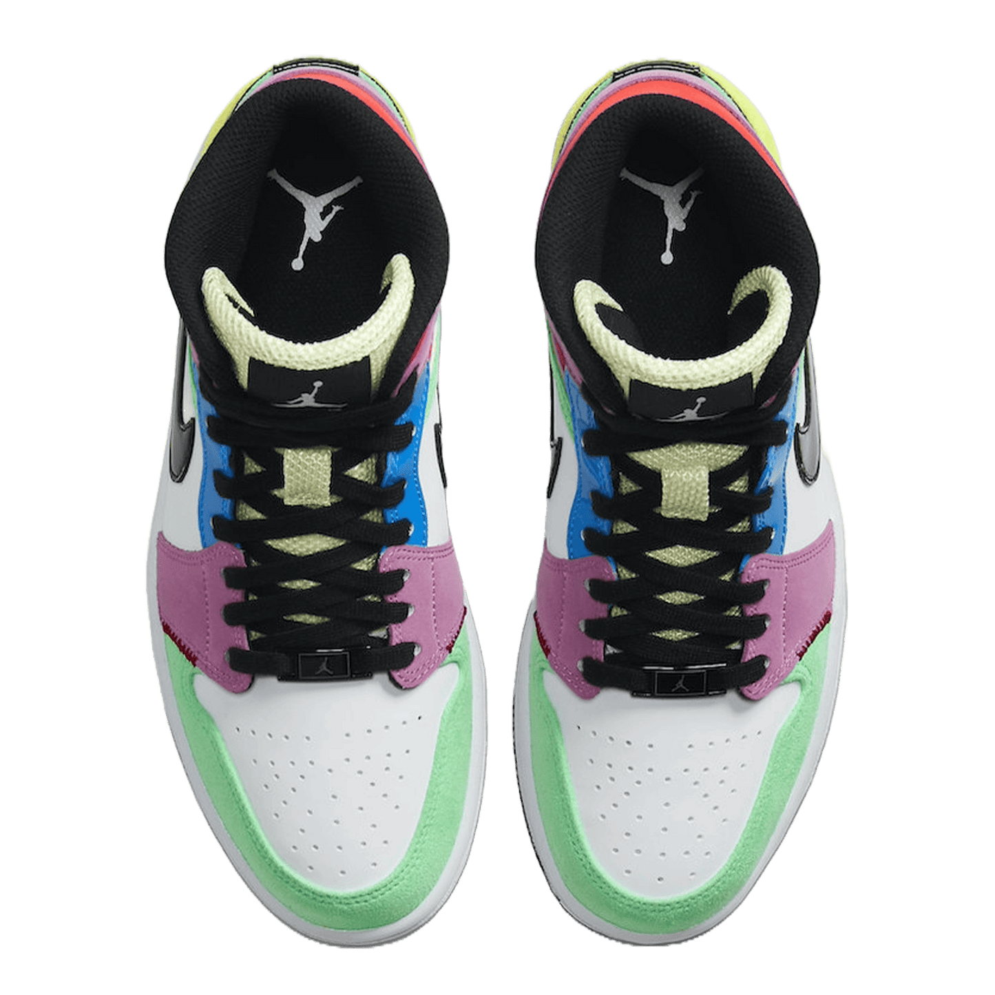 Nike Air Jordan 1 Mid SE Multi-Color (W) Oben