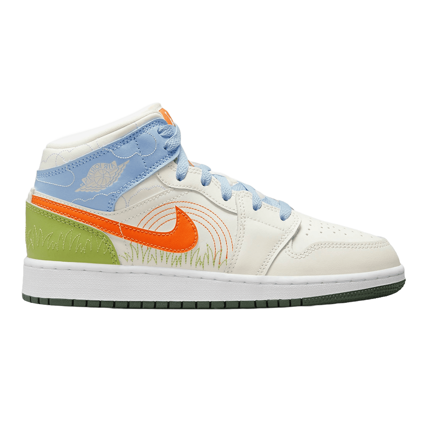 Nike Air Jordan 1 Mid SE Stitch (GS)