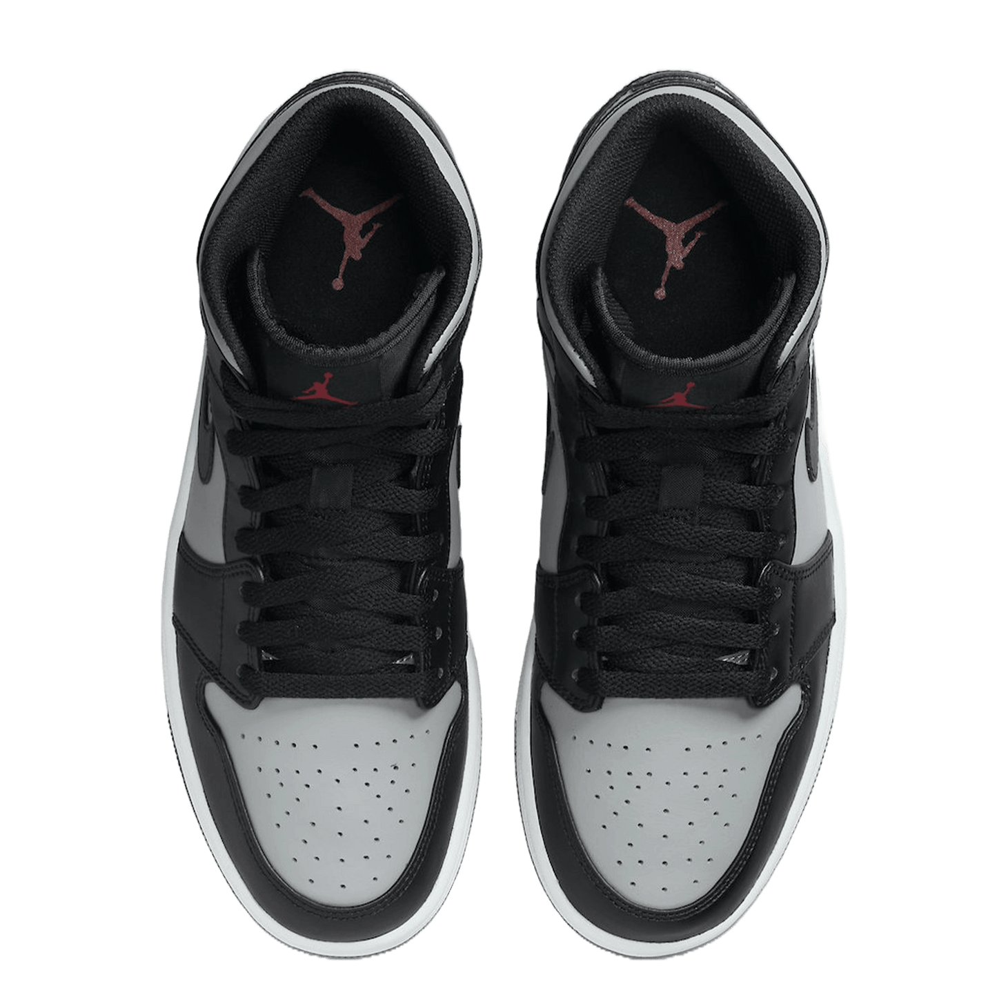 Nike Air Jordan 1 Mid Shadow Red Oben