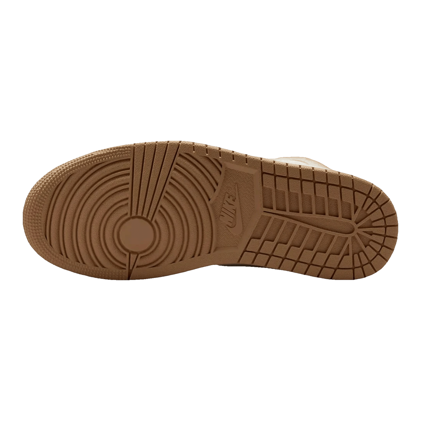 Nike Air Jordan 1 Mid Tan Toe (W) Sohle
