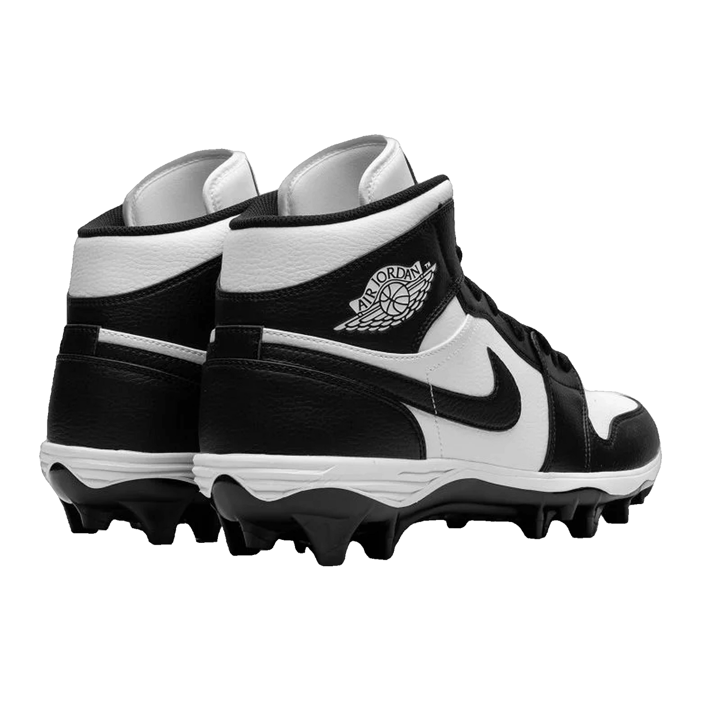 Nike Air Jordan 1 Mid TD Cleat Panda Back