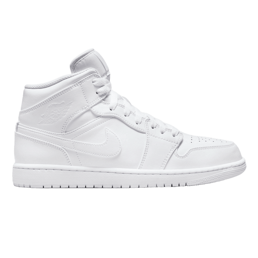 Nike Air Jordan 1 Mid Triple White
