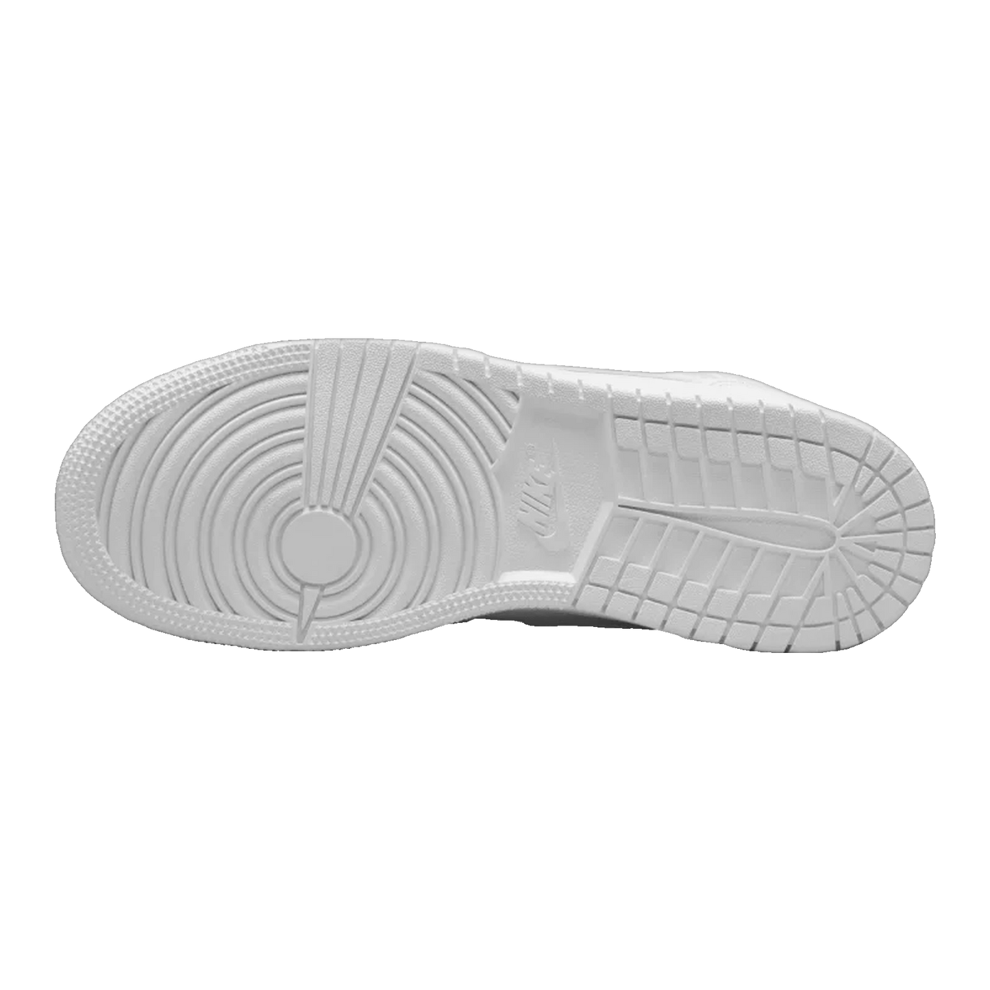 Nike Air Jordan 1 Mid Triple White (2023) (GS) Sohle